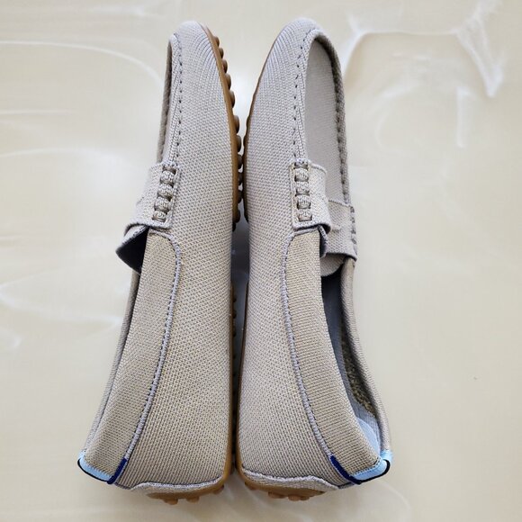 Rothy\'s The Driving Loafer In Beige Tan Men\'s Slip On Knit Shoes Size 9.5 main image 9